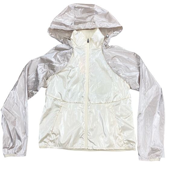 NWT LOLE Sprint Jacket Sz XS Two Tone Gardenia - Picture 7 of 14